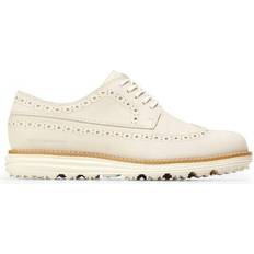 Beige - Women Golf Shoes Cole Haan Original Grand W - Pumice Stone