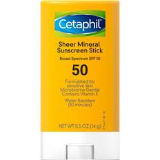 Cetaphil Solbeskyttelse & Selvbruning Cetaphil Sheer Mineral Sunscreen Stick SPF50 14g