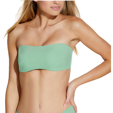 Cosabella Free Cut Micro Bandeau Bra - Ghana Green