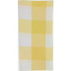 Checkered Cloth Napkins Saro Lifestyle Buffalo Cloth Napkin Yellow (50.8x50.8)