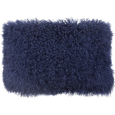 TOV Furniture Tibetan Sheepskin Complete Decoration Pillows Blue (50.8x30.48cm)