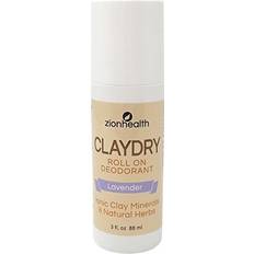 Zion Health ClayDry Deo Roll-On Lavender 88ml