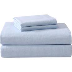 Laura Ashley Flannel Serene Bed Linen Blue (243.84x167.64cm)