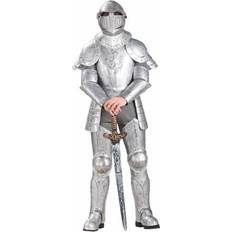 Forum Novelties Knight in Shining Armor Adult Costume Silver