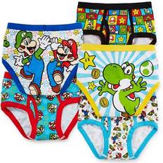 Little Boy's Briefs 5-pack - Super Mario