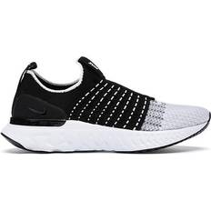 Nike Slip-On Running Shoes Nike React Phantom Run Flyknit 2 W - Black/White