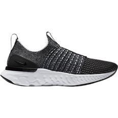 Nike Slip-On Running Shoes Nike React Phantom Run Flyknit 2 W - Black/White