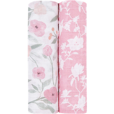 Aden + Anais Swaddle Blankets 2-pack Mon Fleur