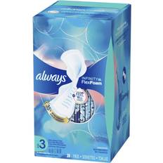 Menstrual Protection Always Infinity FlexFoam Size 3 Pads with Wings Unscented Extra Heavy Flow 28-pack