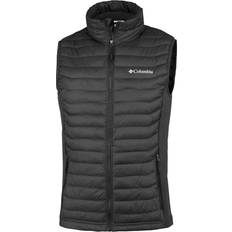 Elastane/Lycra/Spandex - Uomo Gilet Columbia Powder Pass Vest - Black