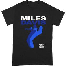 Miles Davis Unisex Adult Kind Of T-Shirt (Black/Blue/White)