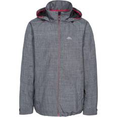 Trespass Mens Moonshine Waterproof Jacket (Dark Grey)