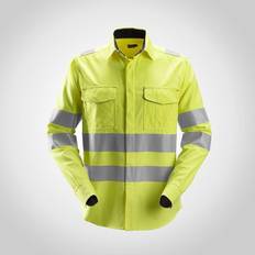 Keltainen - Mies Paidat Snickers Workwear ProtecWork Huomiopaita 8562 - Keltainen