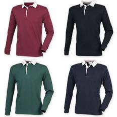 The Row Premium Long Sleeve Rugby Shirt - Black