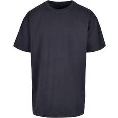 Build Your Brand Build Your Brand Unisex Adults Heavy Oversized Tee (Navy)