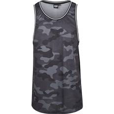 Urban Classics Camo Mesh Tanktop darkcamo