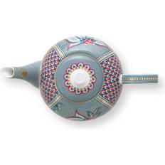 PiP Studio Karaffer, Kannor & Flaskor PiP Studio Flower Festival 1,6l Light Blue Tekanna