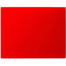 Glass Chopping Boards Harbour Housewares Kitchen 50 x 40cm Red Harbour Housewares Chopping Board