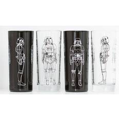 Vita Tumblerglas Original Stormtrooper Star Wars Set of 4 Tumblerglas 2st