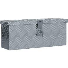 Aluminium Box 48.5x14x20 cm Silver