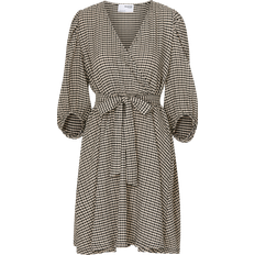 Selected Femme Slfiana 3/4 Kort Klänning - Rosa