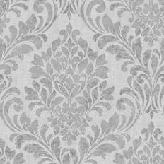 Muriva Grey Wallpapers Muriva Eleanor Damask (173511)