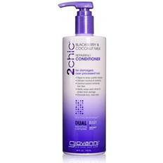 Giovanni 2chic Repairing Conditioner For Damaged Over-Processed Hair Blackberry Coconut Milk