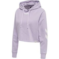 Hummel Legacy Women Cropped Hoodie - Pastel Lilac