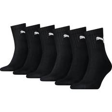 Short Crew Socks 6-pack - Black (10217307)
