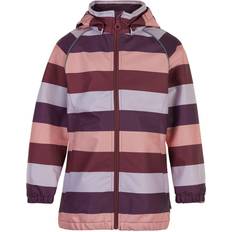 Minymo Ulkoiluvaatteet Minymo Softshell Takki - Stripe Crushed Berry