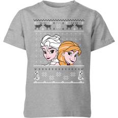 Christmas t shirt Disney Frozen Elsa and Anna Kid's Christmas T-Shirt 11-12