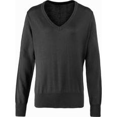 Premier Pull À Col En V - Femme - Bleu Marine
