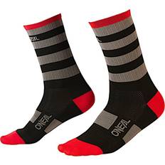 O'Neal Stripe V.22 MTB Socks, black-grey-red