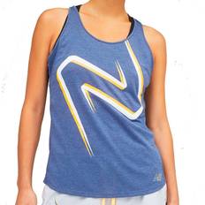 Gul - Løb Toppe New Balance printed impact run tanktop dame