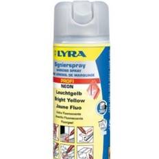 LYRA Maalit LYRA Märkspray/Signalspray/Sprayfärg Profi 4180, 500ml, Neongul/Lysgul (Fluorescerande Gul)