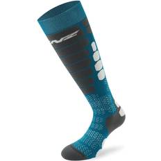 Lenz Skiing 5.0 Socks, grey-blue