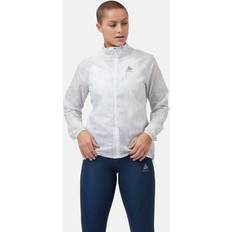 Dam - Silver Jackor Odlo Jacket Zeroweight Print 313721-10000