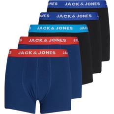 Jack & Jones Kinder Boxershorts 5er-Pack Noir