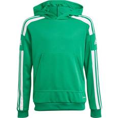 Verde Abbigliamento adidas Felpa con Cappuccio Hood - Unisex Bambini - Team Verde/Bianco