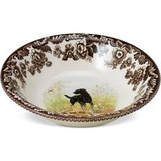 Black Soup Bowls Spode Woodland Coupe Cereal Soup Bowl