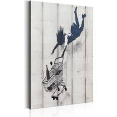 Svarta Tavlor Arkiio Shop Til You Drop by Banksy 40x60 Tavla 40x60cm