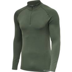 Nahtlos Pullover Hummel Stroke Half Zip Sweatshirt Seamless