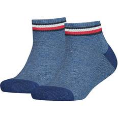 Tommy Hilfiger Lot de 2 Paires de Chaussettes Hautes Enfant - Blanc