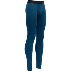 Green - Men Base Layer Trousers Devold Duo Active Herr Stilongs Svart