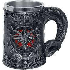 Stainless Steel Cups Nemesis Now Baphomet Tankard Mug 60cl