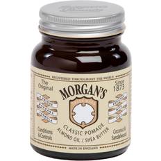 Morgan's Pomade Classic Pomade Almond Oil Shea Butter Cream Label