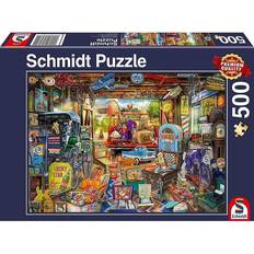 Klassische Puzzles Schmidt Spiele Garage Car Boot Sale 500 Pieces