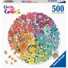 Puzzles Ravensburger Circle of Colors Flowers 500 Pieces