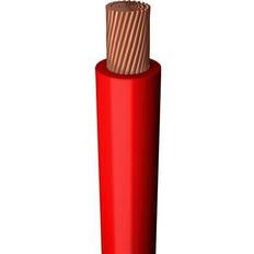 Solar Elkabler Solar Monteringsledning, halogenfri 1X2,5 mm² H07Z-K rød 450/750V spole, ledningsdiameter 4,1 mm (100 meter)