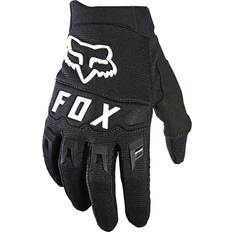 Fox Dirtpaw Youth Motocross Gloves - Black/White Junior